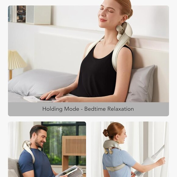 SKG Shiatsu Neck Shoulder Massager with Heat Pain Relief Deep Tissue H7 Ultra - Picture 9 of 9